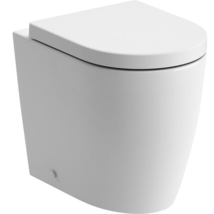 Edge Rimless Back To Wall Comfort Height WC & Soft Close Seat