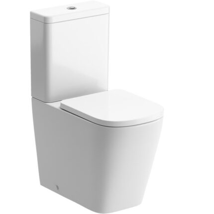 Rimless Close Coupled Fully Shrouded Comfort Height WC