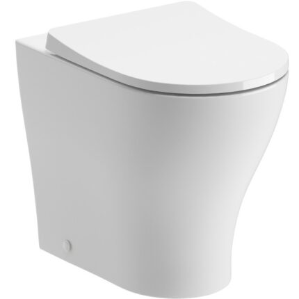 Anteras Rimless Back To Wall WC & Soft Close Seat