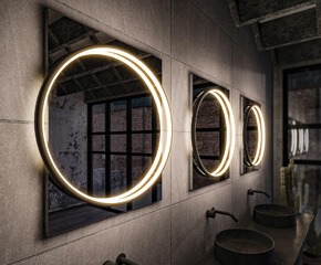 led mirrors