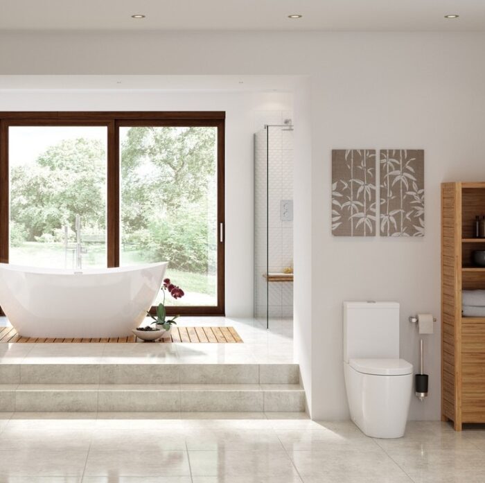 edge rimless open back toilet