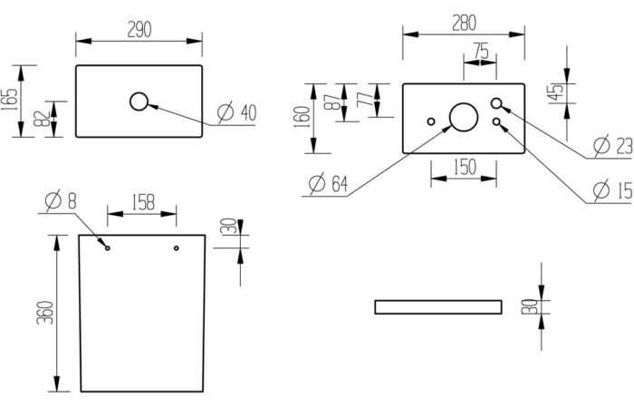 Close Coupled Fully Shrouded WC