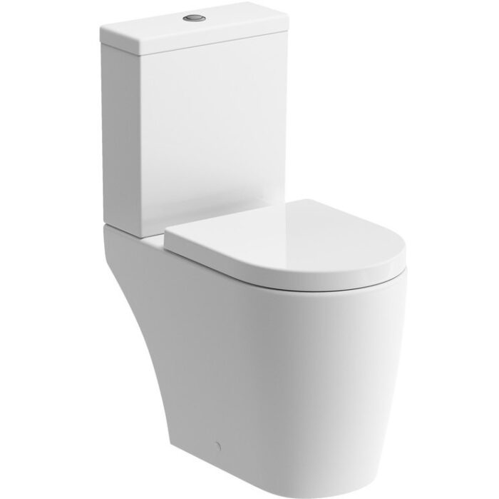 edge rimless open back toilet