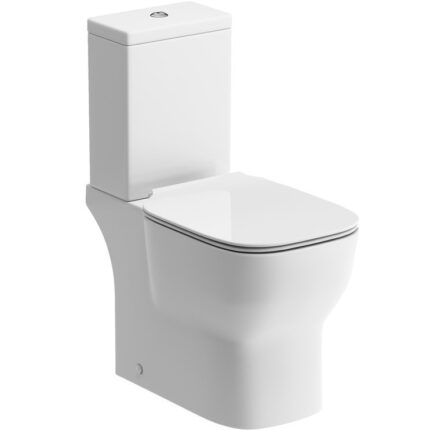 Elegant Close Coupled Open Back WC