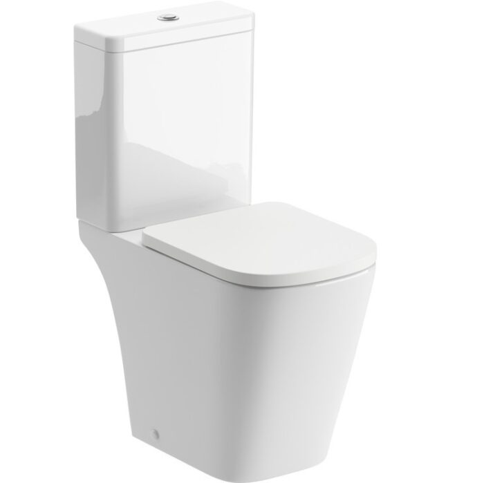 nilo rimless close coupled open back wc