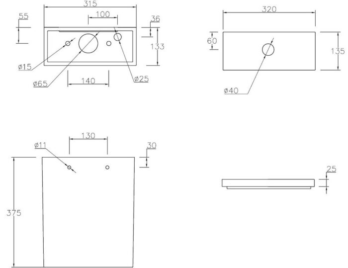 eon rimless close coupled toilet