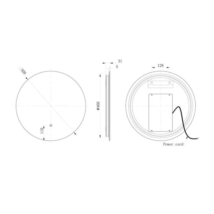 LED-round-mirror