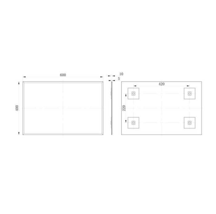 wallrectanglestandardmirror