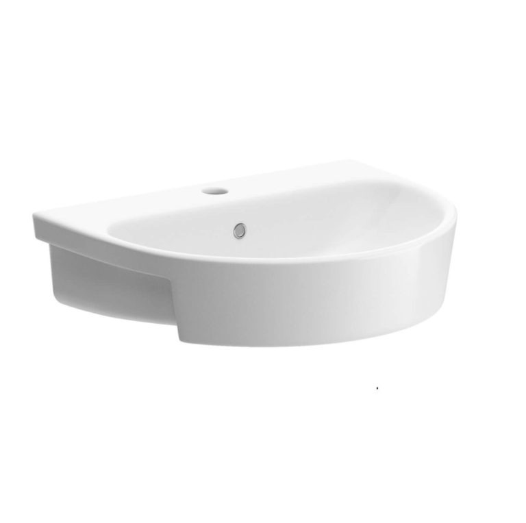 white-semi-recessed-basin