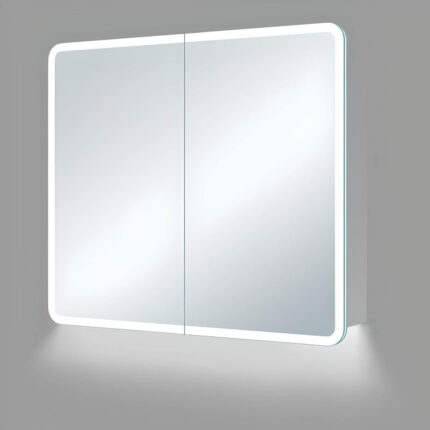 LEDmirrorcabinetwithcharginfsocket