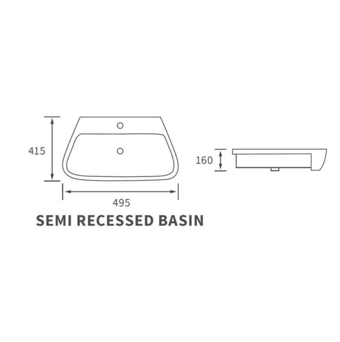 semi-recessed-basin