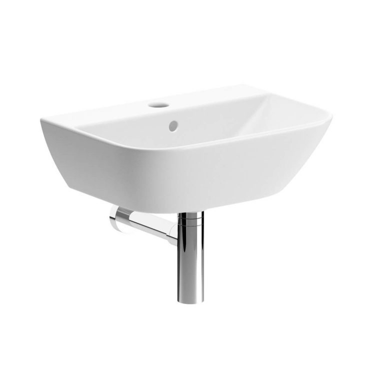 white-semi-pedestal-basin