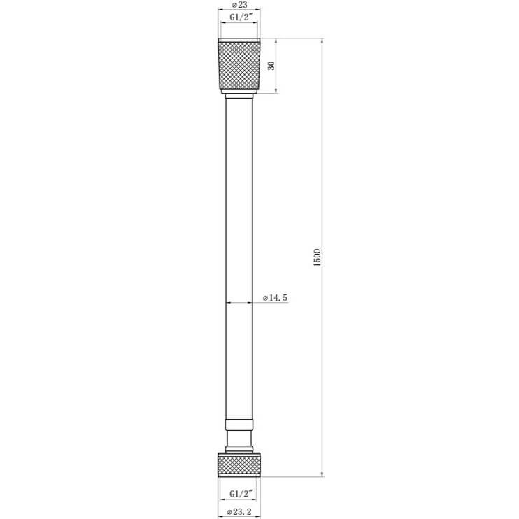 chromeshowerhose