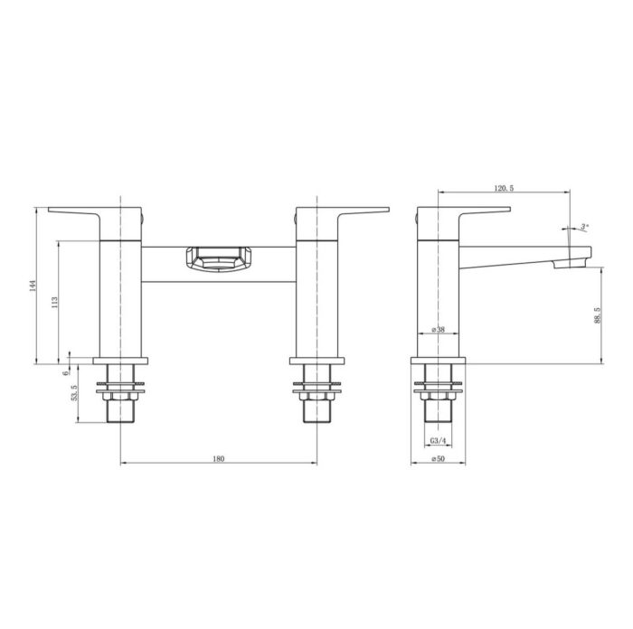 modernbathfillertapchrome