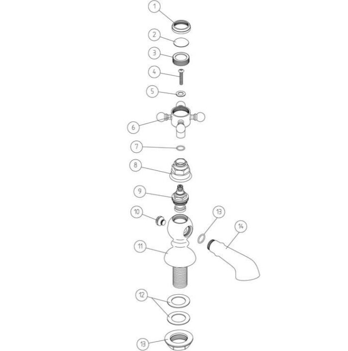 chrometraditionalbasinpillars