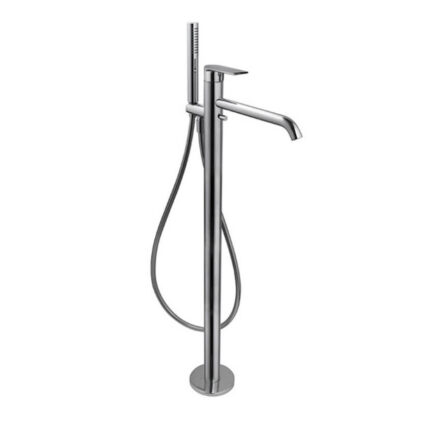 floorstandingbathtapchrome