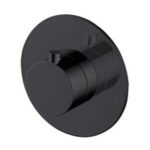 matt-black-thermostatic Valve