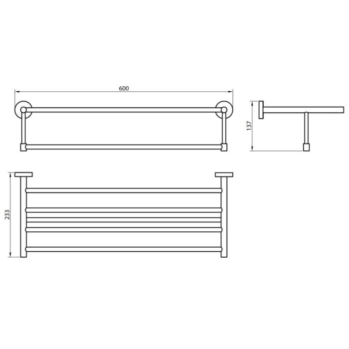 towel-bar-chrome-wall-mounted