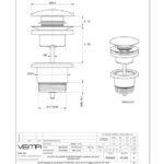 chrome-push-button-basin-waste