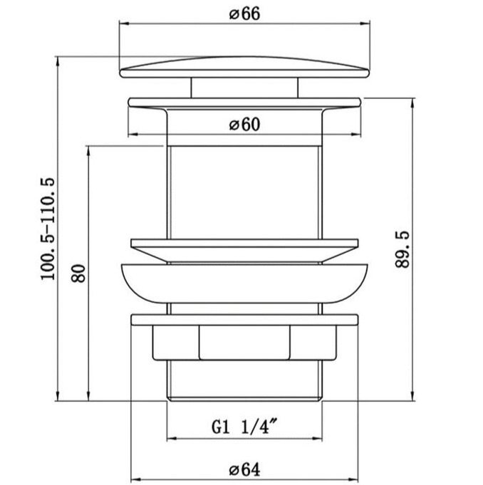 stainless-steel-unslotted-round-basin-waste