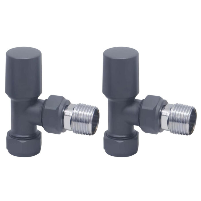 anthracitetowelrailangledvalve