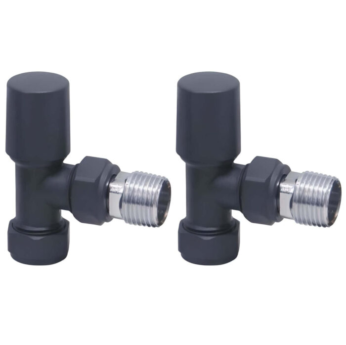 carbonanthracitetowelrailangledvalve