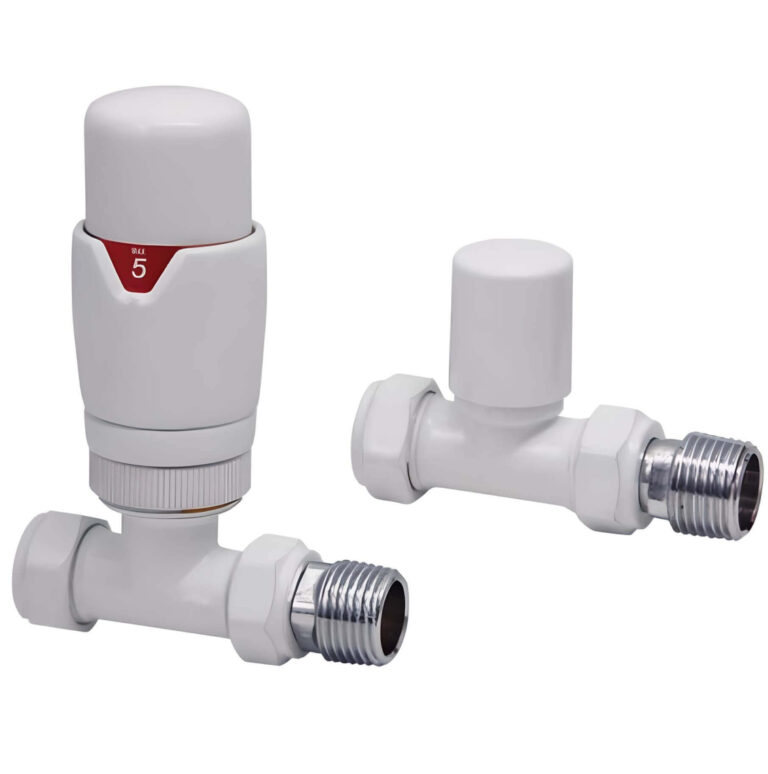 white-radiator-valve