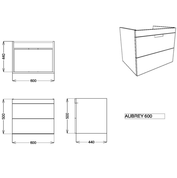 600mm-modern-Wallhung-vanity-unit