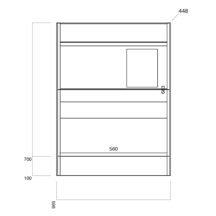 600mm--unit-floorstanding-modern-compact-unit