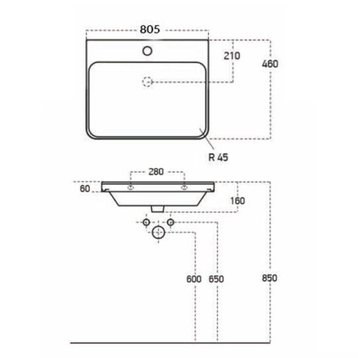 800mm-Floorstanding-unit-modern-compact-unit