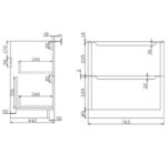 800mm-Floorstanding-unit-modern-compact-unit