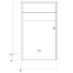 500mm-WC-Back-To-Wall-unit-modern-compact-unit