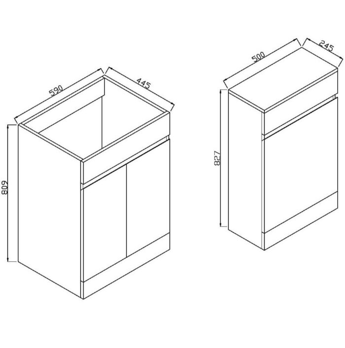 600mm-Floor-standing-unit-modern-compact-unit