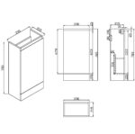 cloakroom-Floor-standing-unit-modern-compact-unit