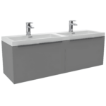 1200mm-Wallhung-unit-modern-compact-unit-double-basin-unit