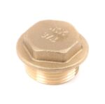 brass flanged plug