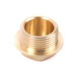 brass flanged plug